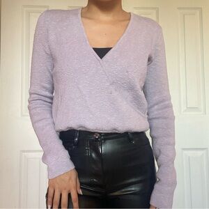 Madewell Purple Long Sleeve